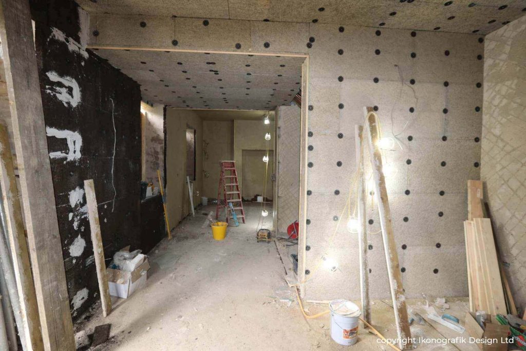 Internal wall insulation – Letchworth Interactive Retrofit House
